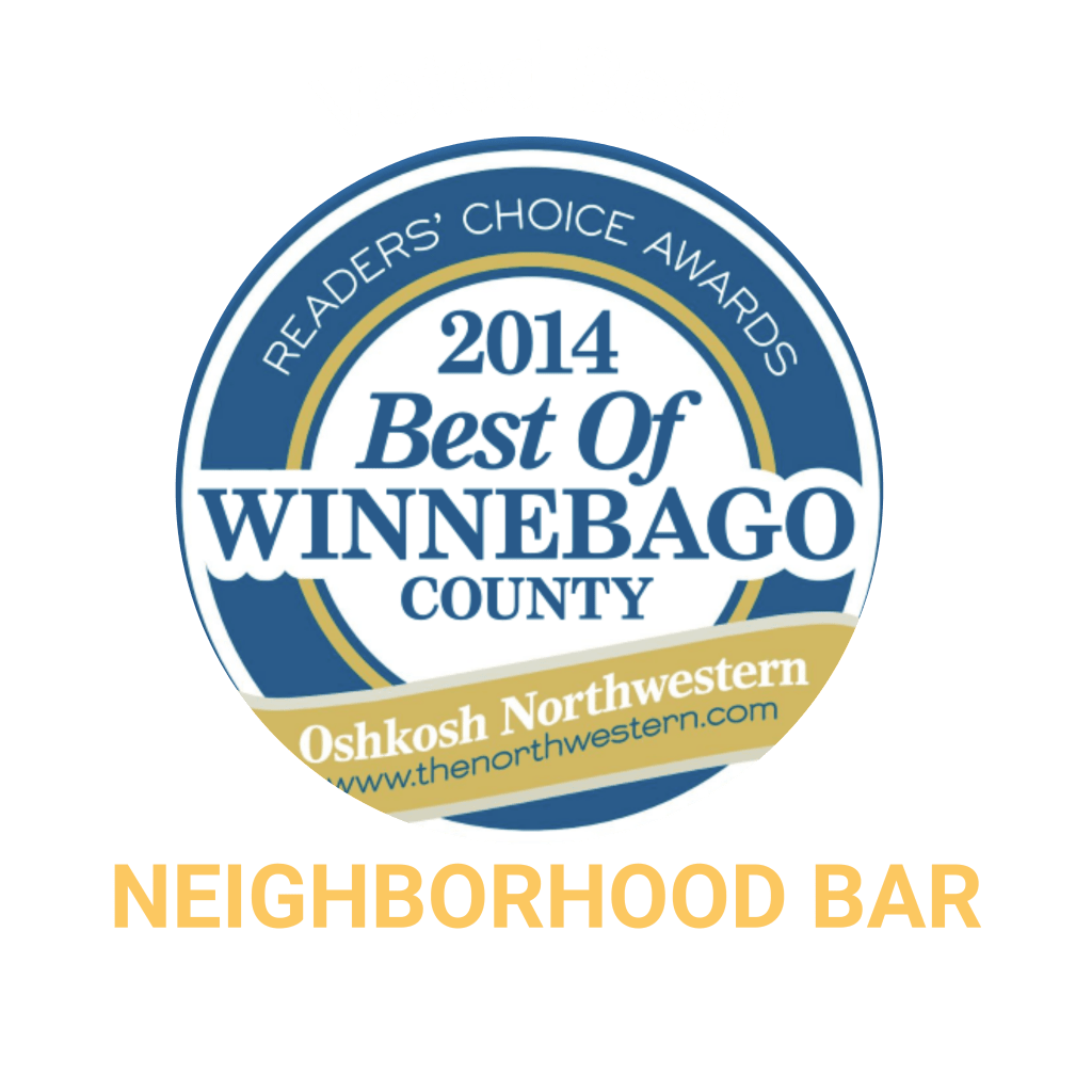 Jerry's Voted Best Neighborhood Bar (2014) in "Best of Winnebago County Awards"